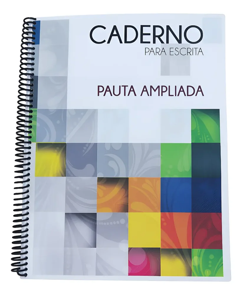 Foto do produto Caderno Pauta Ampliada