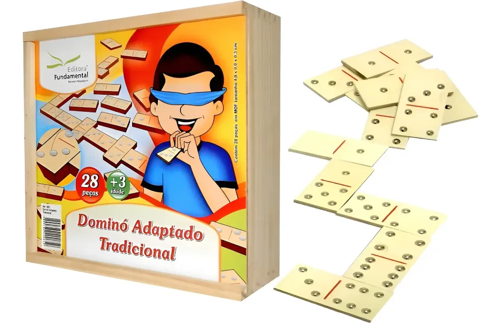 Foto do produto Dominó em Braille