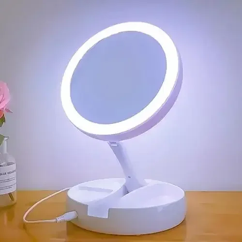 Foto do produto Espelho com Aumento de 10x e LED