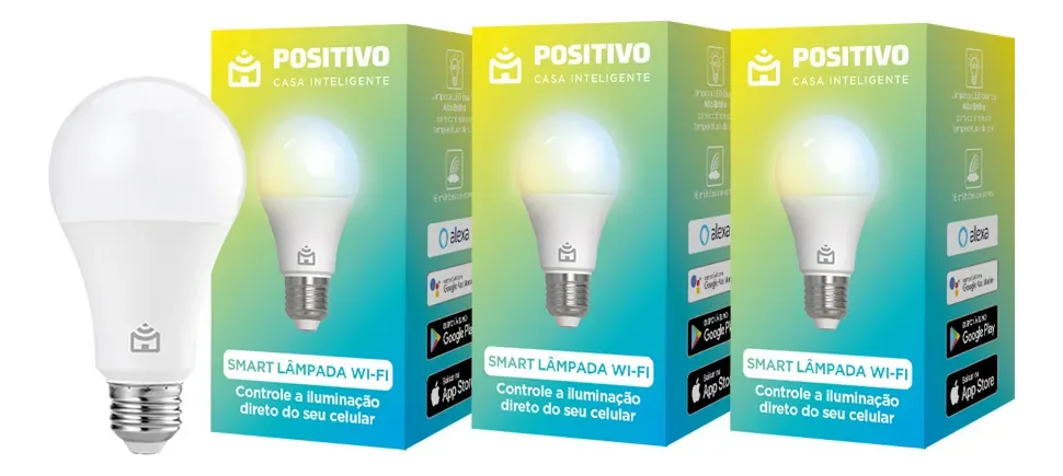 Foto do produto Lâmpada Inteligente por Voz
