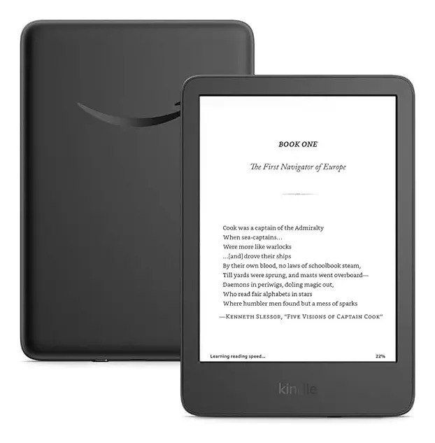 Foto do produto Kindle básico, tela de 6 polegadas